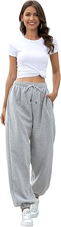 Women's Gray Casual Drawstring Sweatpants (Copy)