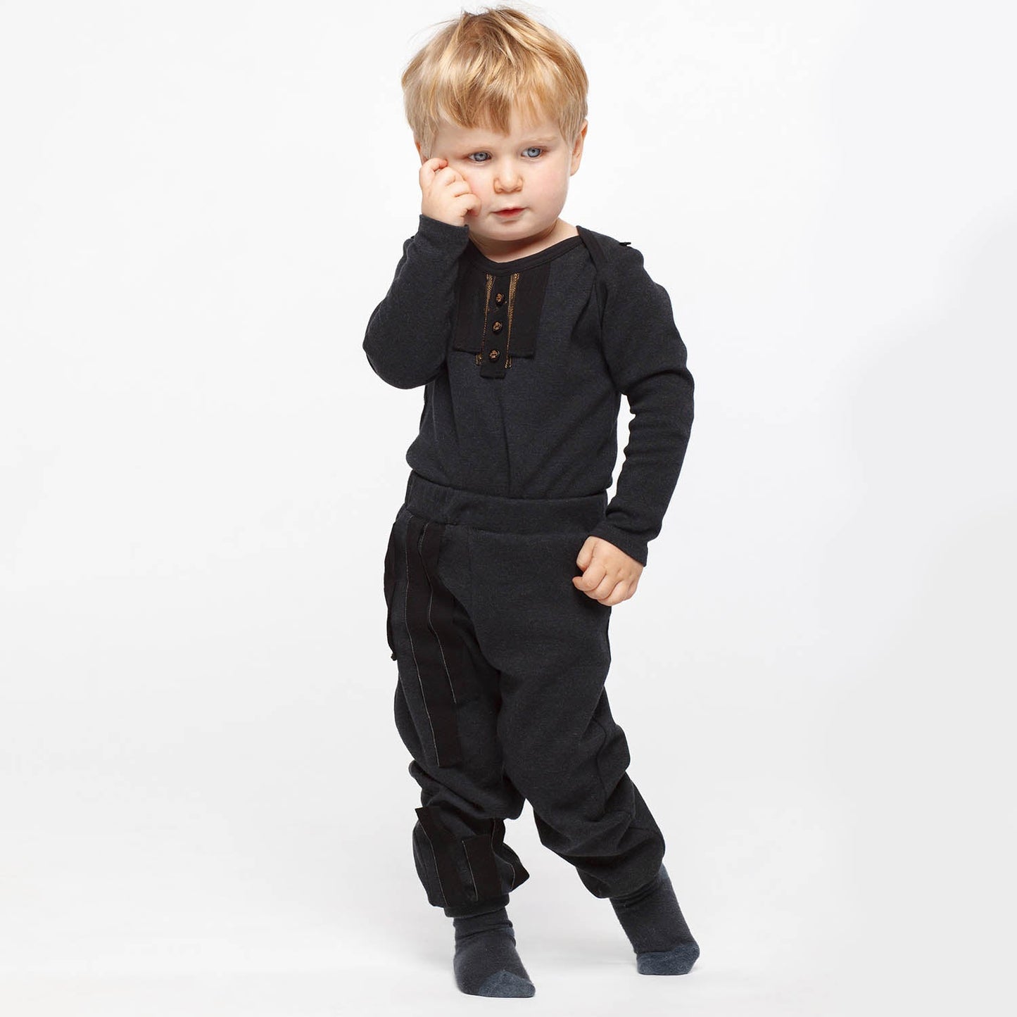 Baby Sweatpants with Trim
